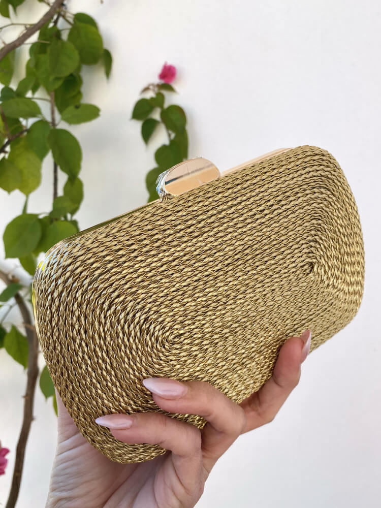 Bolso Teherán Dorado