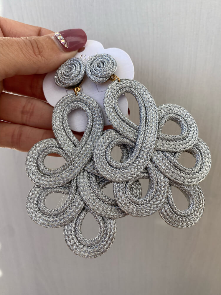 Pendientes Tunica Plata