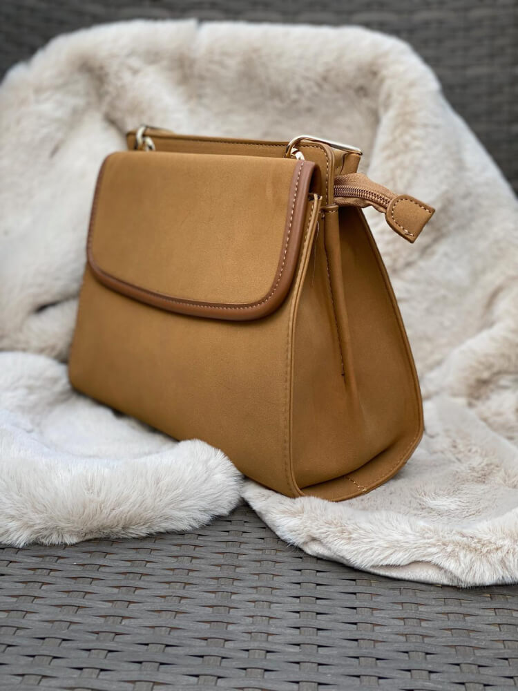 Bolso marrón elegante de mujer barato