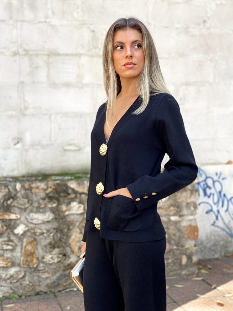 Conjunto de mujer azul elegante barato