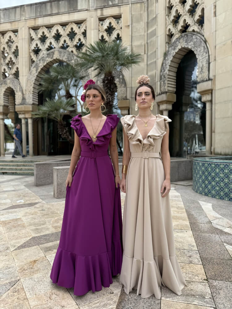 Bata rociera elegante low cost