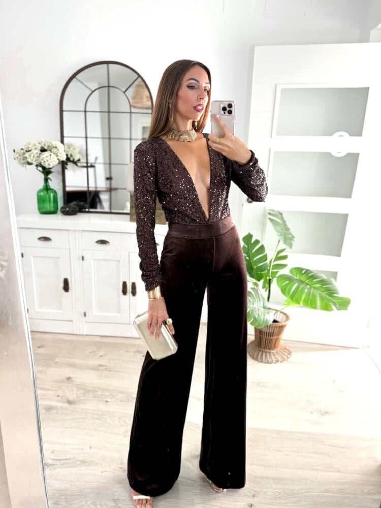 Pantalón Terciopelo Elástico Tacto Suave